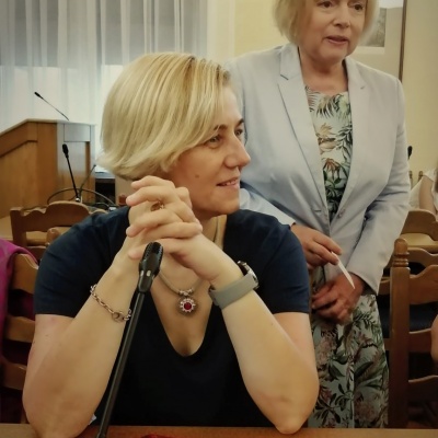 Małgorzata Ziemnicka oraz Wanda Nowicka
